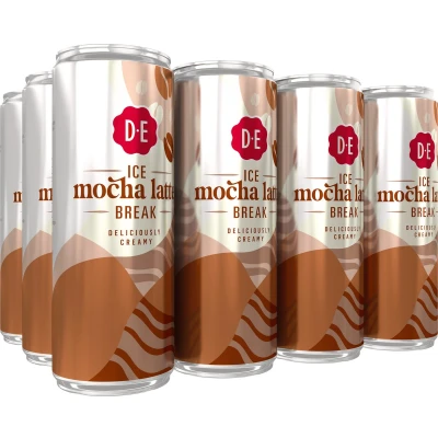 Afbeelding van D.E. Ice Mocha Latte 12x250ml