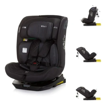 Afbeelding van Chipolino ® Autostoel X Factor i Size Groep 0 1 2 3 Isofix Draaibaair Zwart