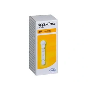 Afbeelding van Accu Chek Softclix Lancetten 3307492, 25 stuks