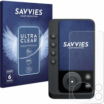 Afbeelding van Savvies Screenprotector voor Profoto Connect Pro Folie Beschermfolie transparant (6 Stuks)