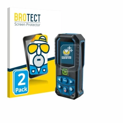 Afbeelding van BROTECT Screenprotector voor Bosch GLM 50 23 Folie Beschermfolie matte (2 Stuks)