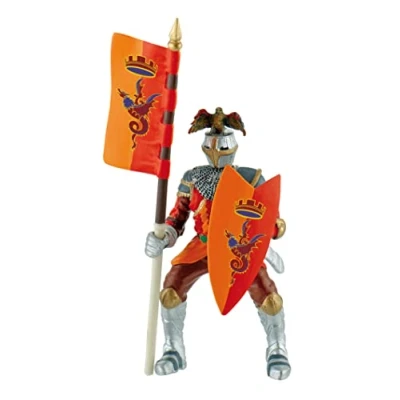 Afbeelding van Bullyland 80782 Figuur Beeldje Wereldtoernooi Ridder in rood