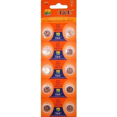 Afbeelding van Lithium knoopcel AG7 / LR57 1,5V (10 stuks)