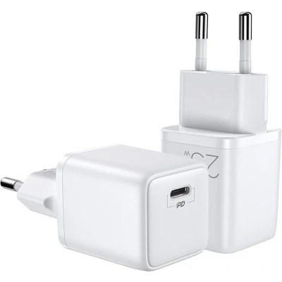 Afbeelding van Joyroom snelle wandlader USB Type C 25W 3A EU stekker wit (L P251)
