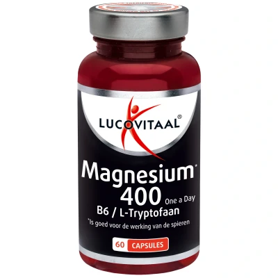 Afbeelding van Lucovitaal Magnesium 400 met B6 en L Tryptofaan