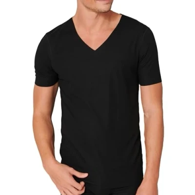 Afbeelding van Ondershirt Schiesser Men 173252 Laser Cut Black M