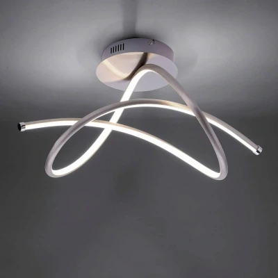 Afbeelding van JUST LIGHT. Dynamisch gebogen LED plafondlamp Violetta