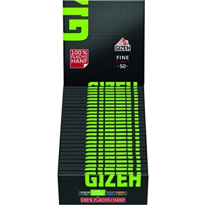 Afbeelding van Gizeh Sigaretpapier, geel, 50