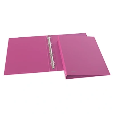 Afbeelding van Favorit Sprint ringmap van karton, 22 x 30 cm, 4 ronde ringen, mm, roze