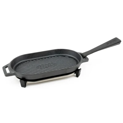 Afbeelding van Ooni Grillpan Grizzler 22X12,5Cm Met Serveerplank
