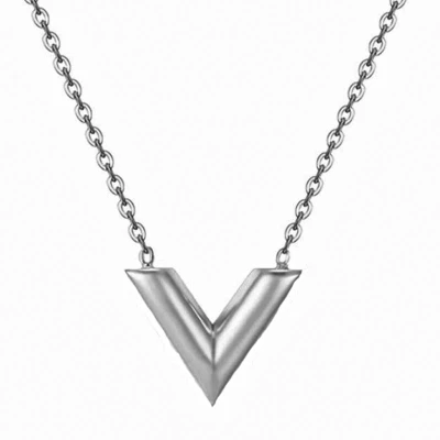 Afbeelding van Marama Ketting Amor Zilver nikkelvrij damesketting sieraden verstelbaar hartje liefde silver plated