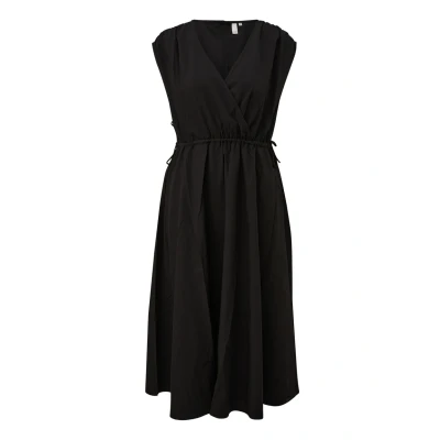 Afbeelding van QS MIT Tunnelzug IN DER Taille Jurk, Dames, Maat: 32, Schwarz