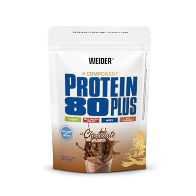 Afbeelding van Weider 80 plus eiwitten chocolade, 500g