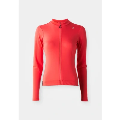 Afbeelding van Castelli Espresso Thermal Trui Met Lange Mouwen Rood,Oranje S Vrouw