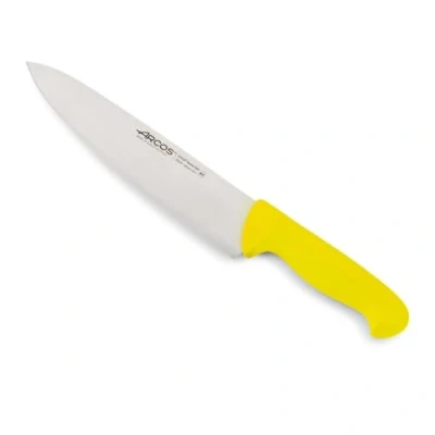 Afbeelding van Arcos 2900 Serie Chefmes 25 cm Geel