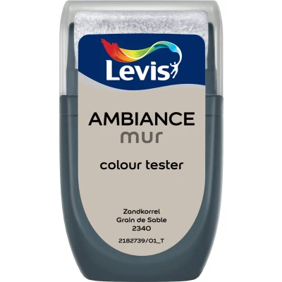 Afbeelding van Levis Verf Ambiance Mur Mat Tester 30ml Zandkorrel