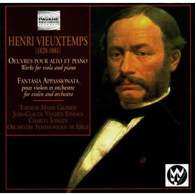 Afbeelding van Orchestre Philharmonique De Liegè Vieuxtemps: Complete Works For Viola &amp; Piano (CD)