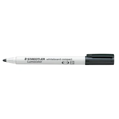Afbeelding van Staedtler whiteboardmarker Lumocolor Compact zwart