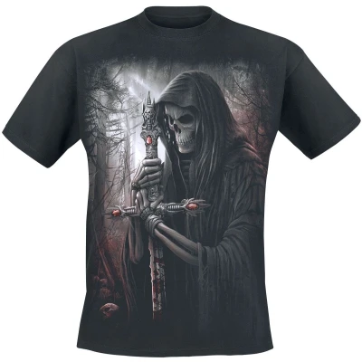 Afbeelding van Spiral Heren Tshirt S SOUL SEARCHER Zwart