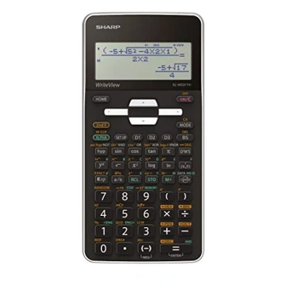 Afbeelding van Sharp EL W531 TH WH Wetenschappelijke schoolrekenmachine (4 regelige weergave, WriteView, D.A.L. invoer, batterij) wit