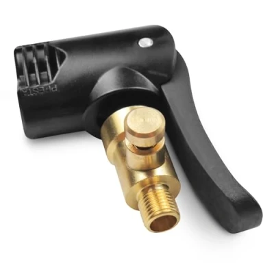 Afbeelding van Pitlane Performance® Autoventiel hendelstekker; ventielstekker auto luchtpompen accessoires; schroefdraadmondstuk van messing voor Schrader &amp; Presta