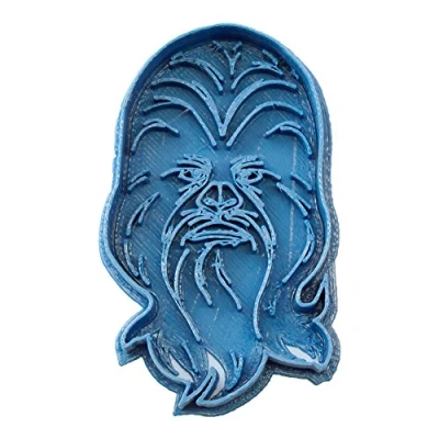 Afbeelding van Cuticuter Star Wars Chewbacca uitsteekvorm, blauw, 8 x 7 1,5 cm