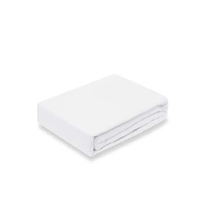 Afbeelding van Vandyck TOPPER MOLTON STR 80/90/100 x 190/200/210/220 white