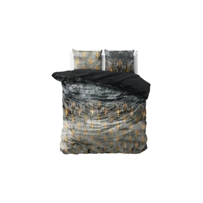 Afbeelding van Dekbedovertrek Dreamhouse Mente Grey Velvet 240 x 200 / 220 cm Lits Jumeaux