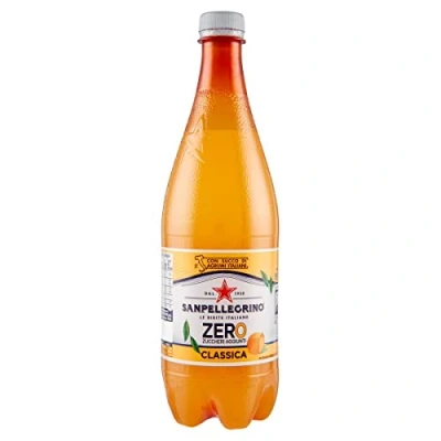 Afbeelding van 24x San Pellegrino Aranciata Zero PET zonder suiker 0,75 l limonade oranje