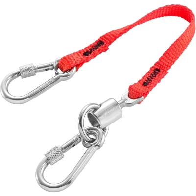 Afbeelding van Facom sls leiriempje 20cm sluithaak rvs met schroefdraad 50mm + wartel en 60 mm LAN0.2TSLS