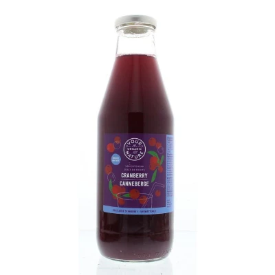 Afbeelding van Your Organic Nat Vruchtensap Cranberry Ongezoet Bio, 750 ml