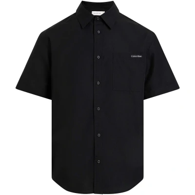 Afbeelding van Calvin Klein Jeans Shirt Overhemd, Heren, Maat: Medium, Black