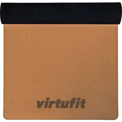 Afbeelding van VirtuFit Premium Kurk Yoga Mat Anti slip 100% Ecologisch 183 x 61 0,5 cm