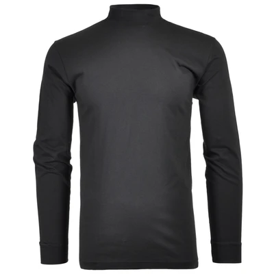 Afbeelding van Ragman Shirt met staande en lange mouwen, voor heren, zwart 009, L
