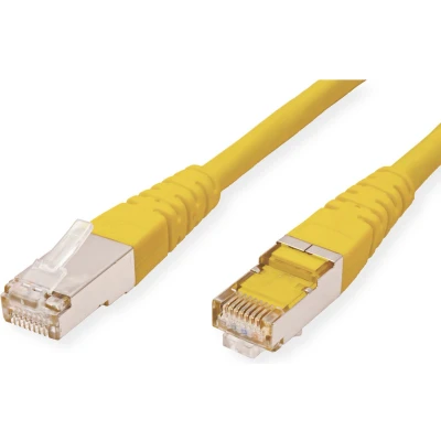 Afbeelding van Netwerkkabel Cat5e F/UTP 5 meter (100% koper, Geel)
