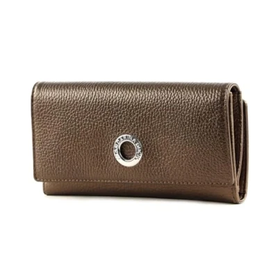 Afbeelding van MANDARINA DUCK Mellow Lux Flap Wallet L Bronzo