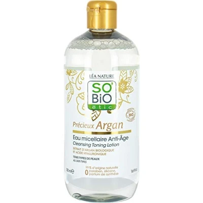 Afbeelding van So Bio Etic Argan anti aging micellar water 500 Milliliter