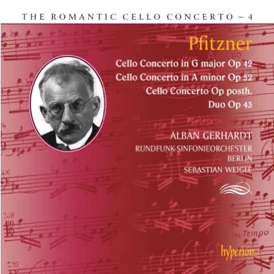 Afbeelding van Alban Gerhardt, Rundfunk Sinfonieorchester Berlin, Sebastian Weigle Pfitzner: The Romantic Cello Concerto Volume 4 (CD)