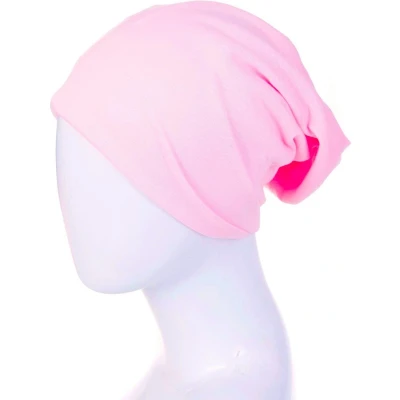 Afbeelding van Zachte Chemo Muts Alopecia Beanie Roze One Size (0111)