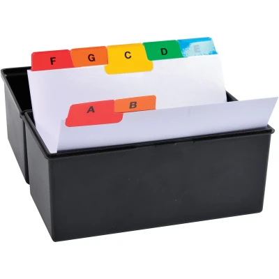 Afbeelding van Exacompta Tabbladen Voor Systeemkaartenbakken, 25 Tabs, Ft A7
