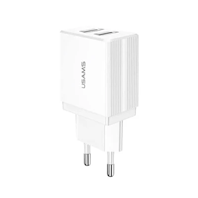 Afbeelding van USAMS 2.1A Power Adapter 2x USB A