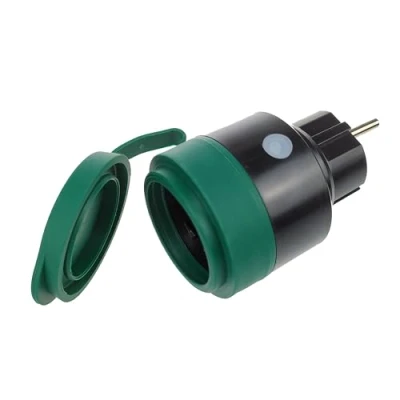 Afbeelding van UCOMEN Wifi stopcontact voor buiten, waterdicht, Smart stopcontact, outdoor, compatibel met Tuya, Alexa en Google Home, Life app, 1 stuks