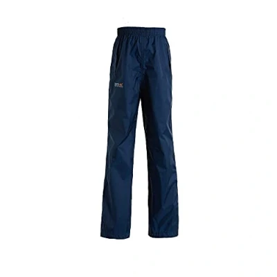Afbeelding van Regenbroek Regatta Kids Pack It Overtrouser Midnight Maat 158