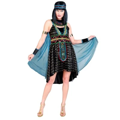 Afbeelding van Widmann Kostuum Egyptische koningin, Cleopatra, farao, Anubis, heerseres, godin