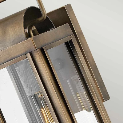 Afbeelding van Elstead Buitenwandlamp Sag Harbour, 1 lamp brons