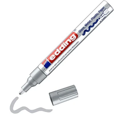 Afbeelding van Edding glanslakmarker e 750 CR zilver
