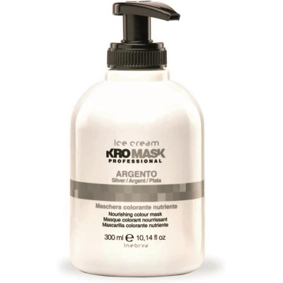 Afbeelding van Color pigment mask Inebrya KroMask Silver 300 ml