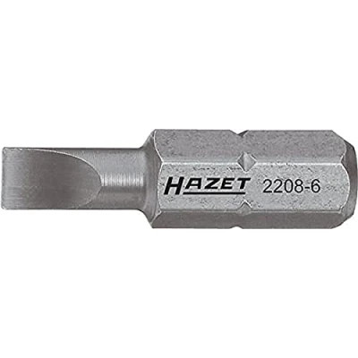 Afbeelding van HAZET Gleuf bit 6 mm Speciaal staal C 6.3 1 stuk(s)