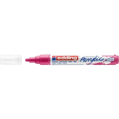 Afbeelding van edding 5100 Acrylic Marker telemagenta 1 ST 2 3mm / 4 5100909