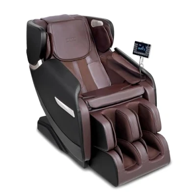 Afbeelding van VEVOR Massagestoel Full Body Zero Gravity fauteuil met meerdere automatische modi, 3D Shiatsu, verwarming, Bluetooth luidspreker, airbag, voetroller en touchscreen
